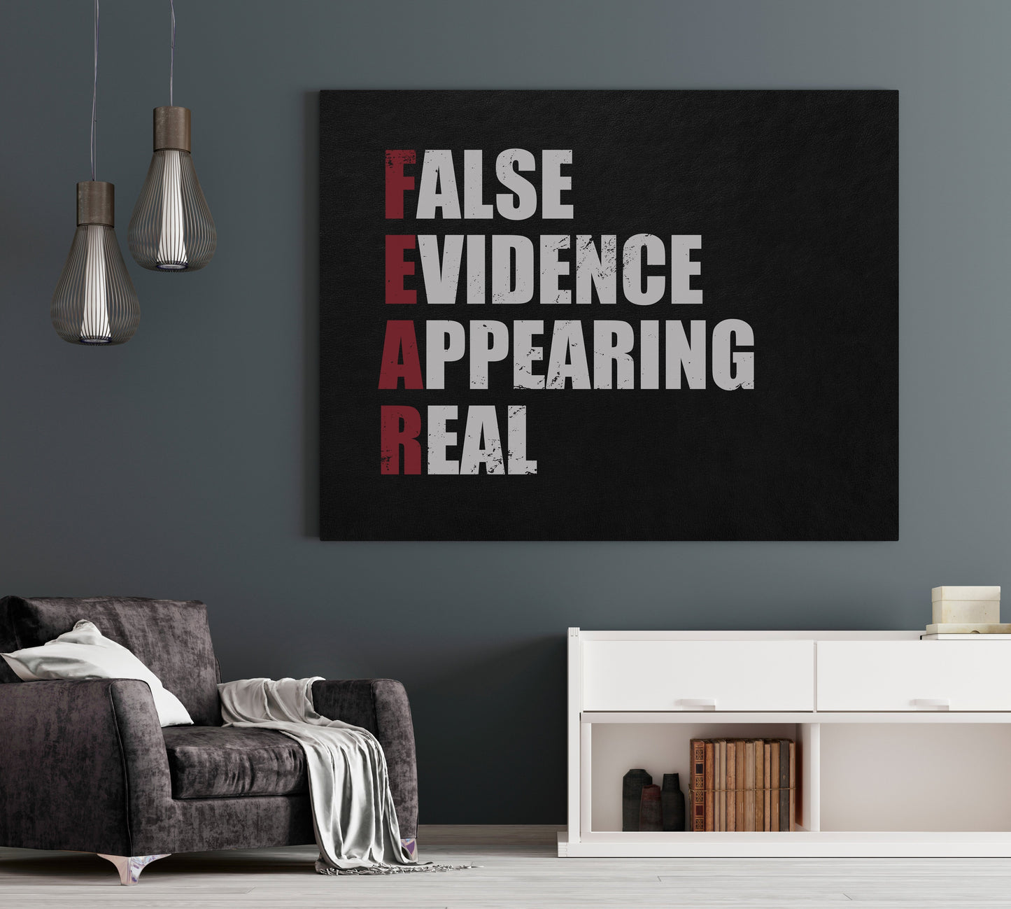 F.E.A.R False Evidence Appearing Real