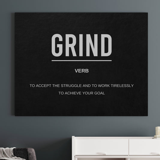 Grind - Verb