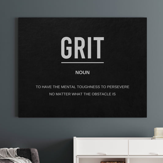 Grit  Noun