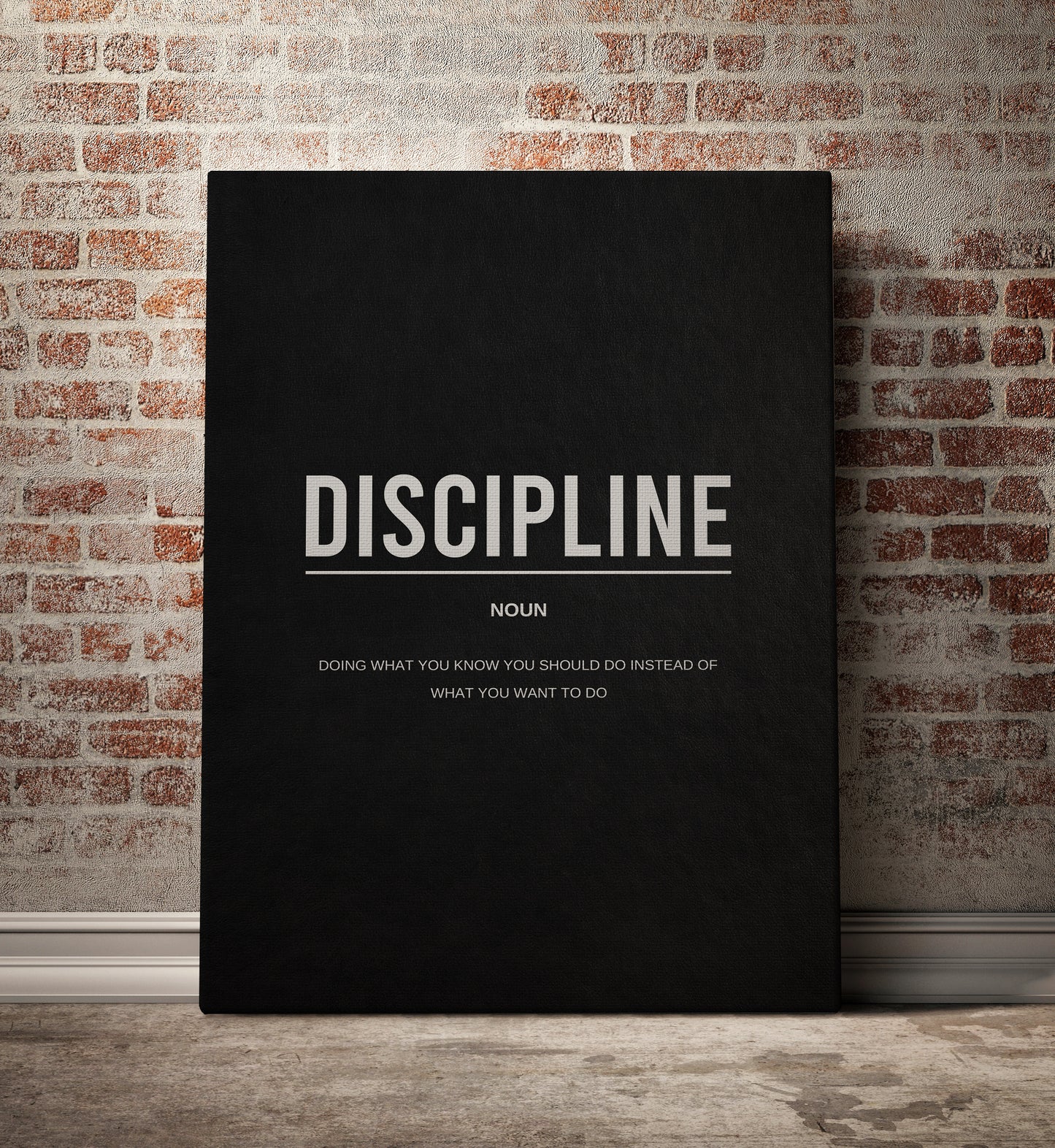Discipline Noun