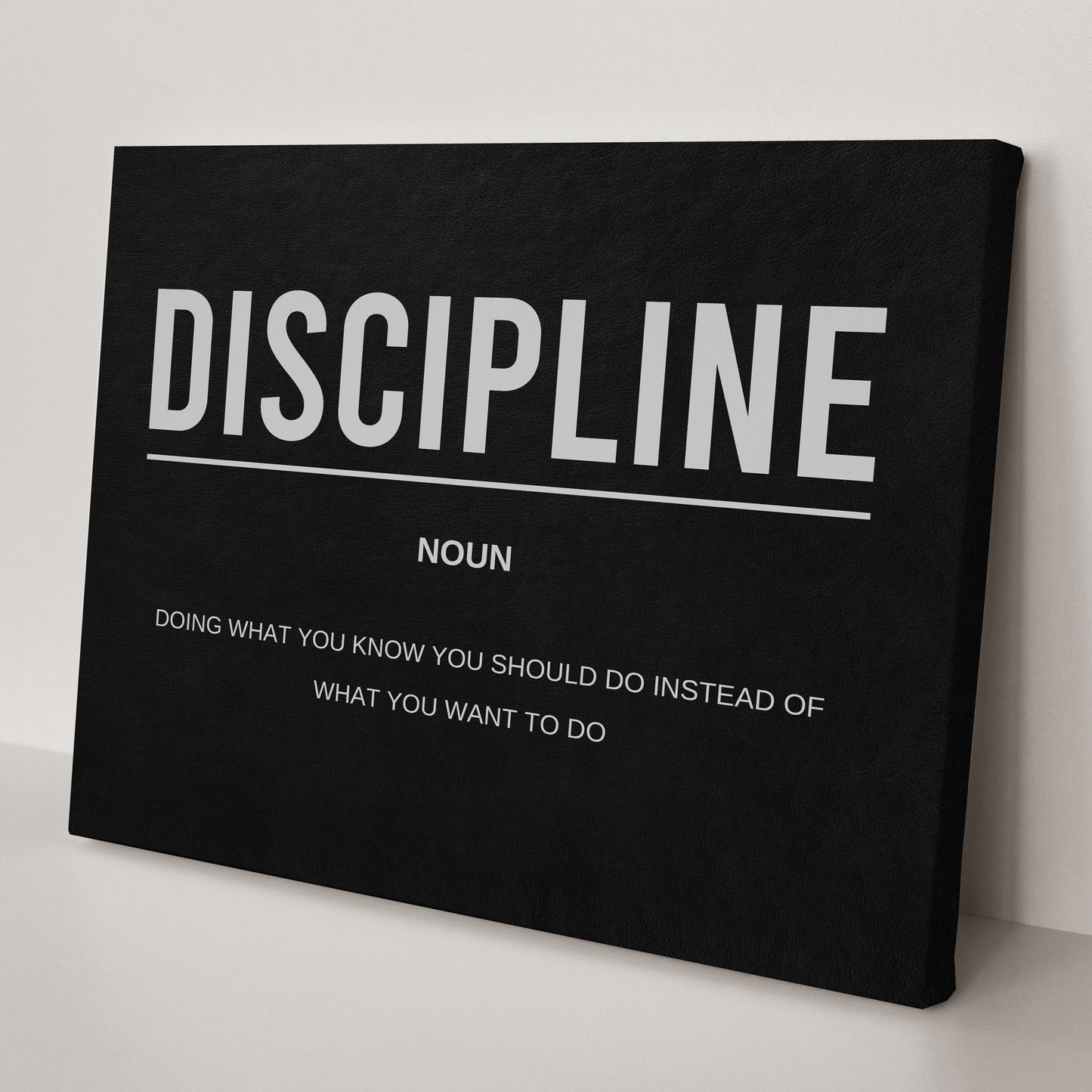 Discipline Noun