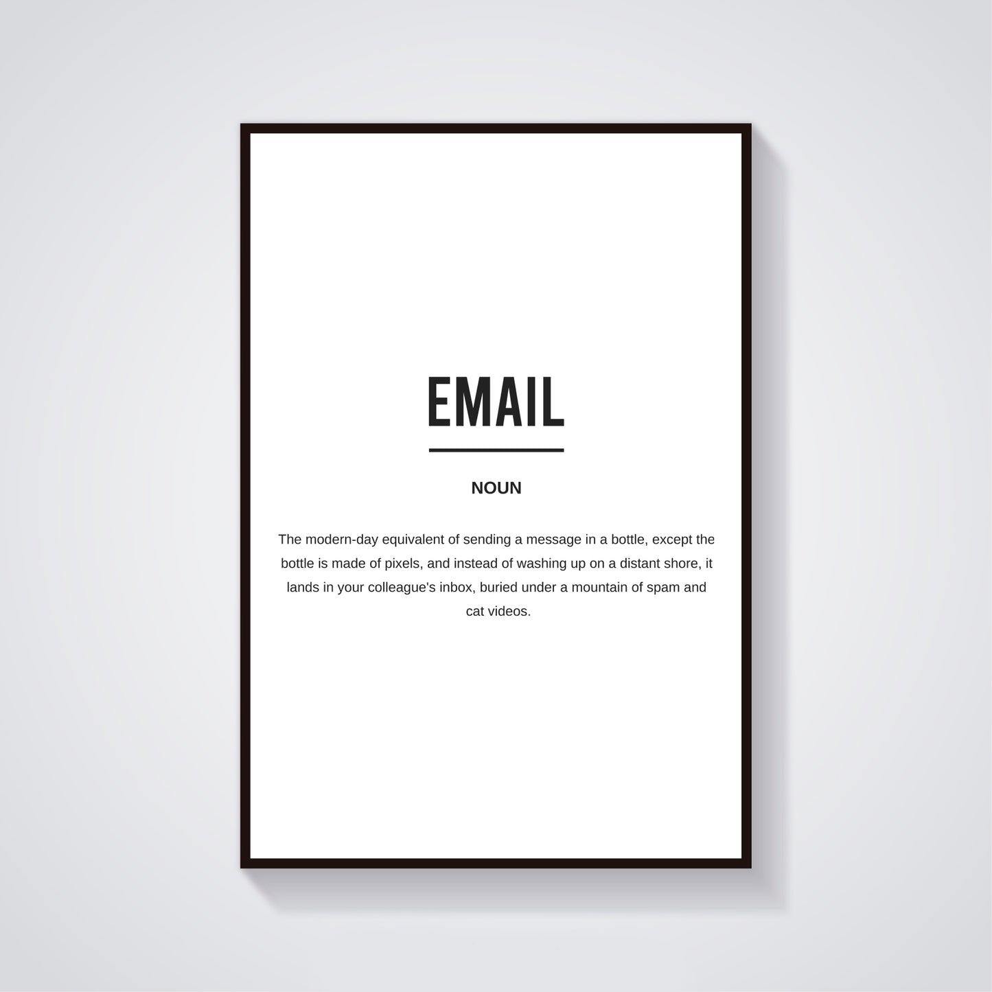 Email Funny Definition Printable