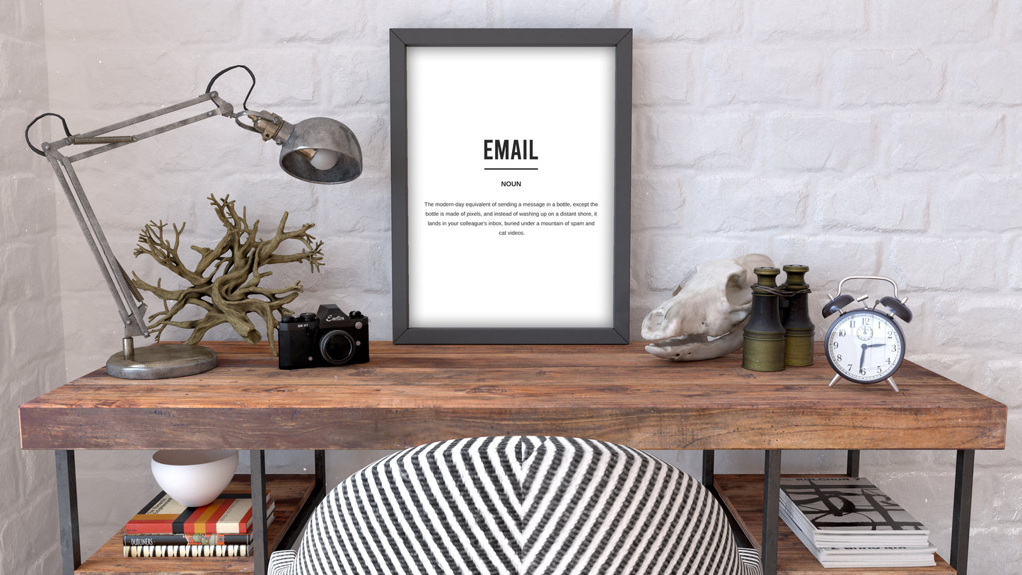 Email Funny Definition Printable