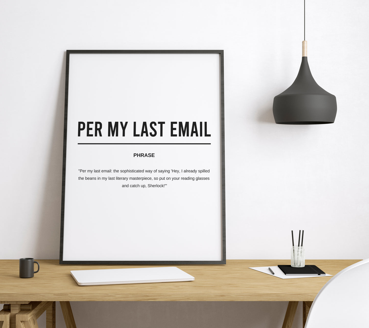 Per My Last Email Funny Definition Printable