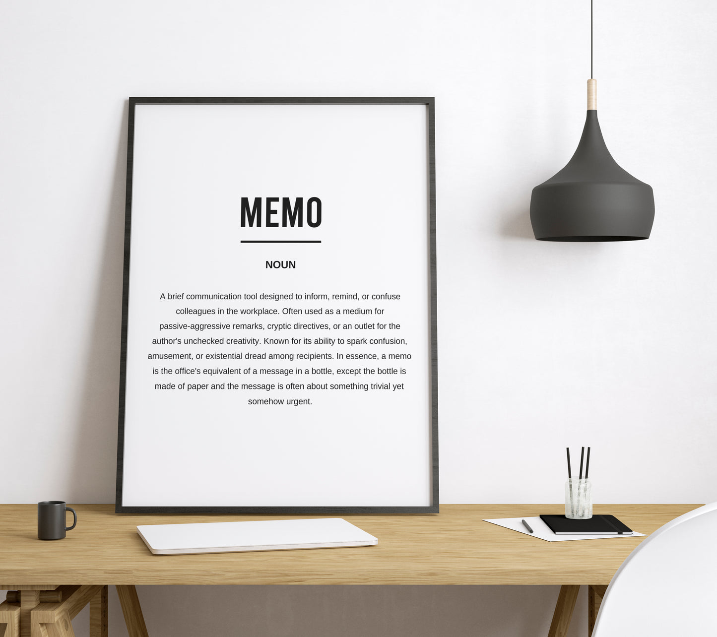 Memo Funny Definition Printable