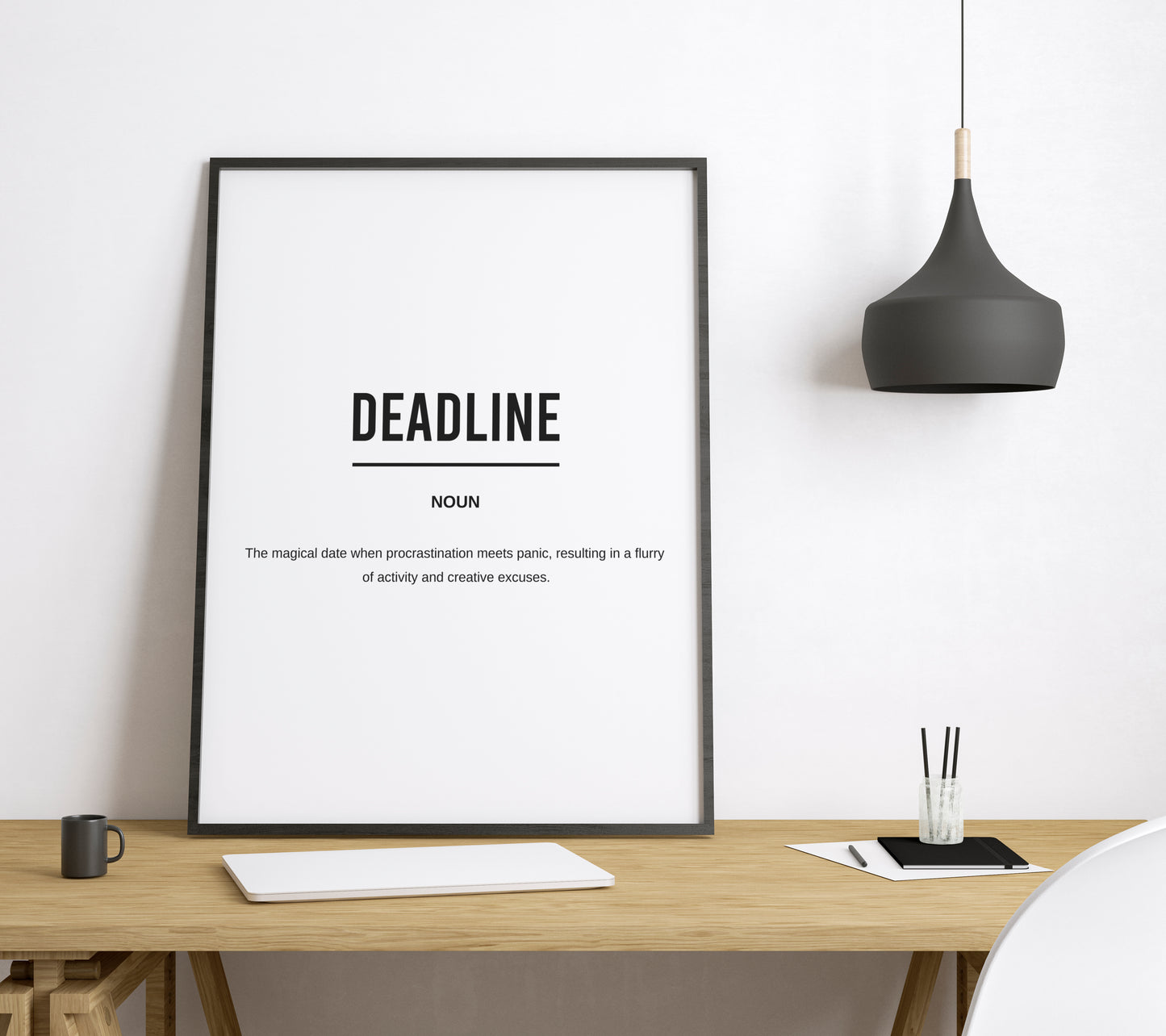 Deadline Funny Definition Printable