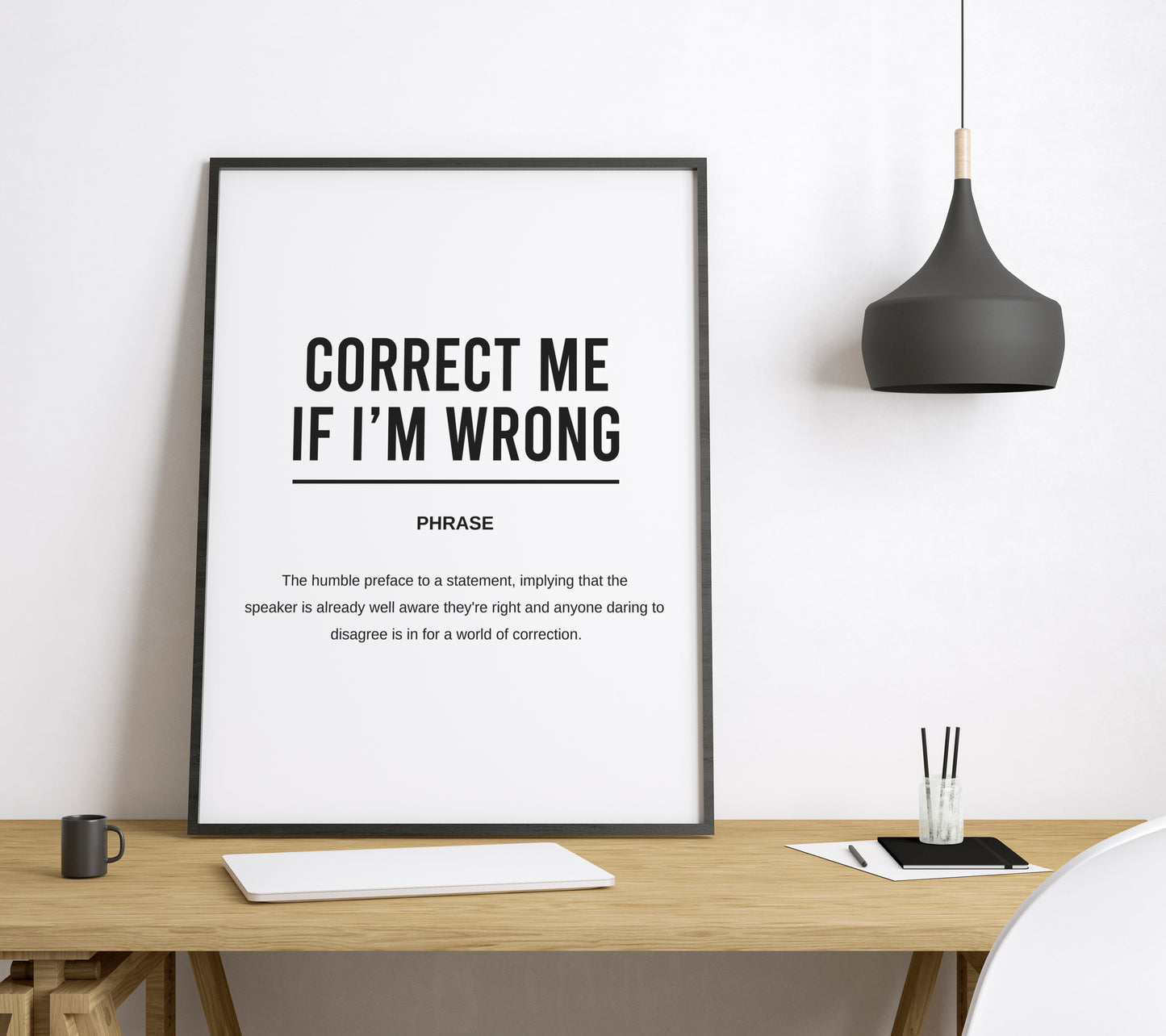 Correct Me If I'm Wrong Funny Definition Printable