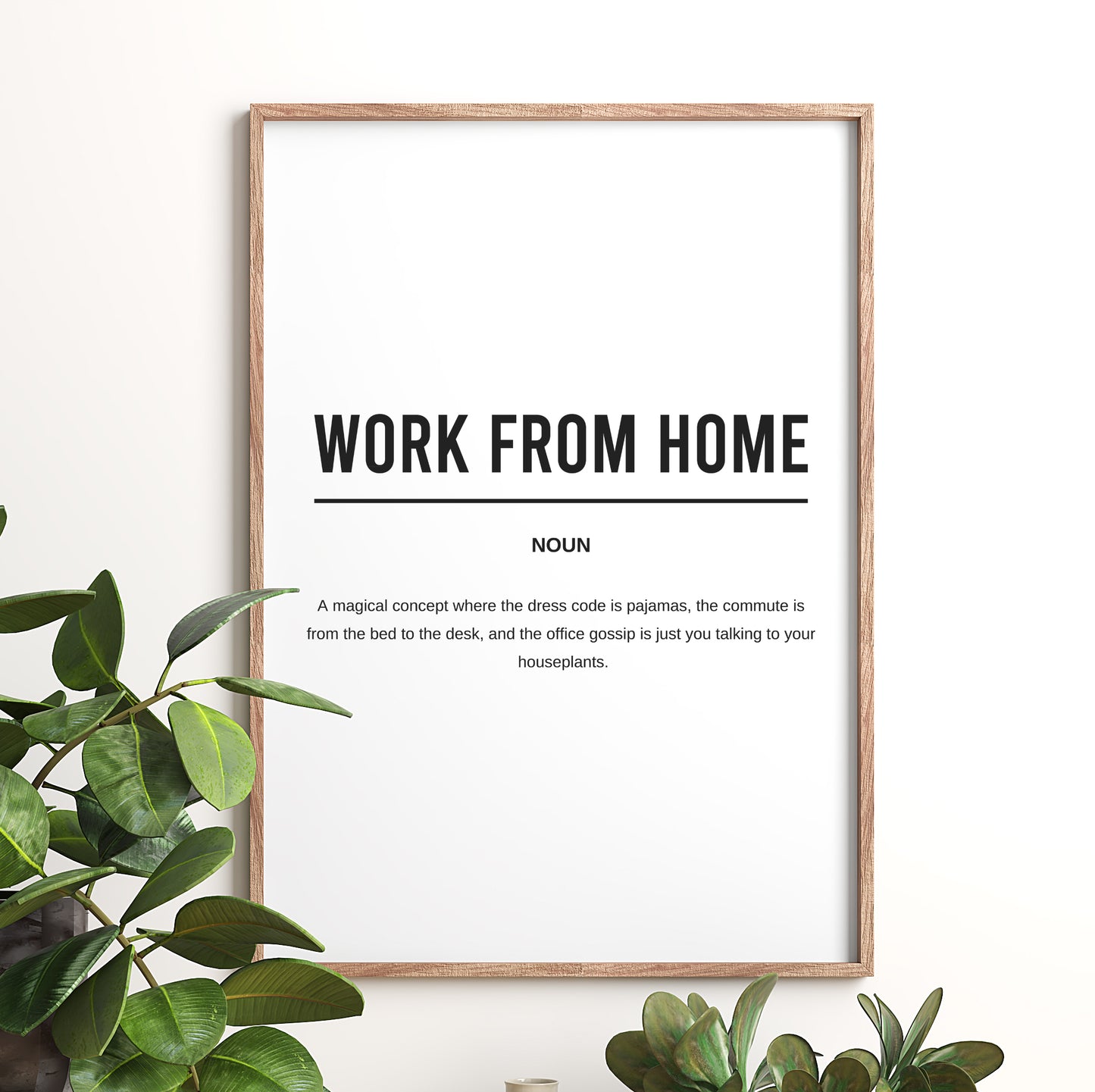 Work From Home Funny Definition Printable