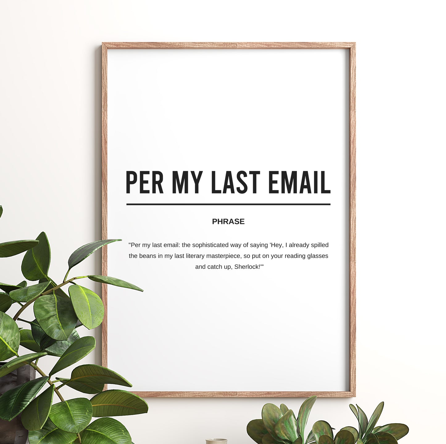 Per My Last Email Funny Definition Printable