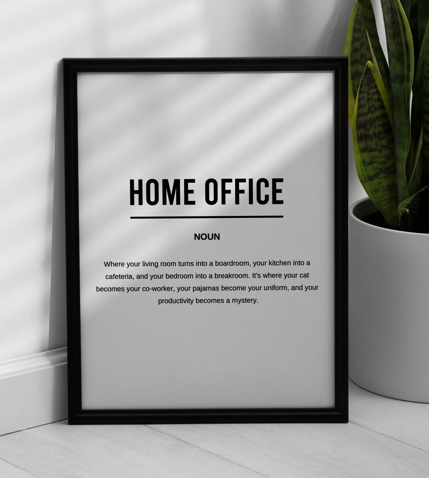 Home Office Funny Definition Printable