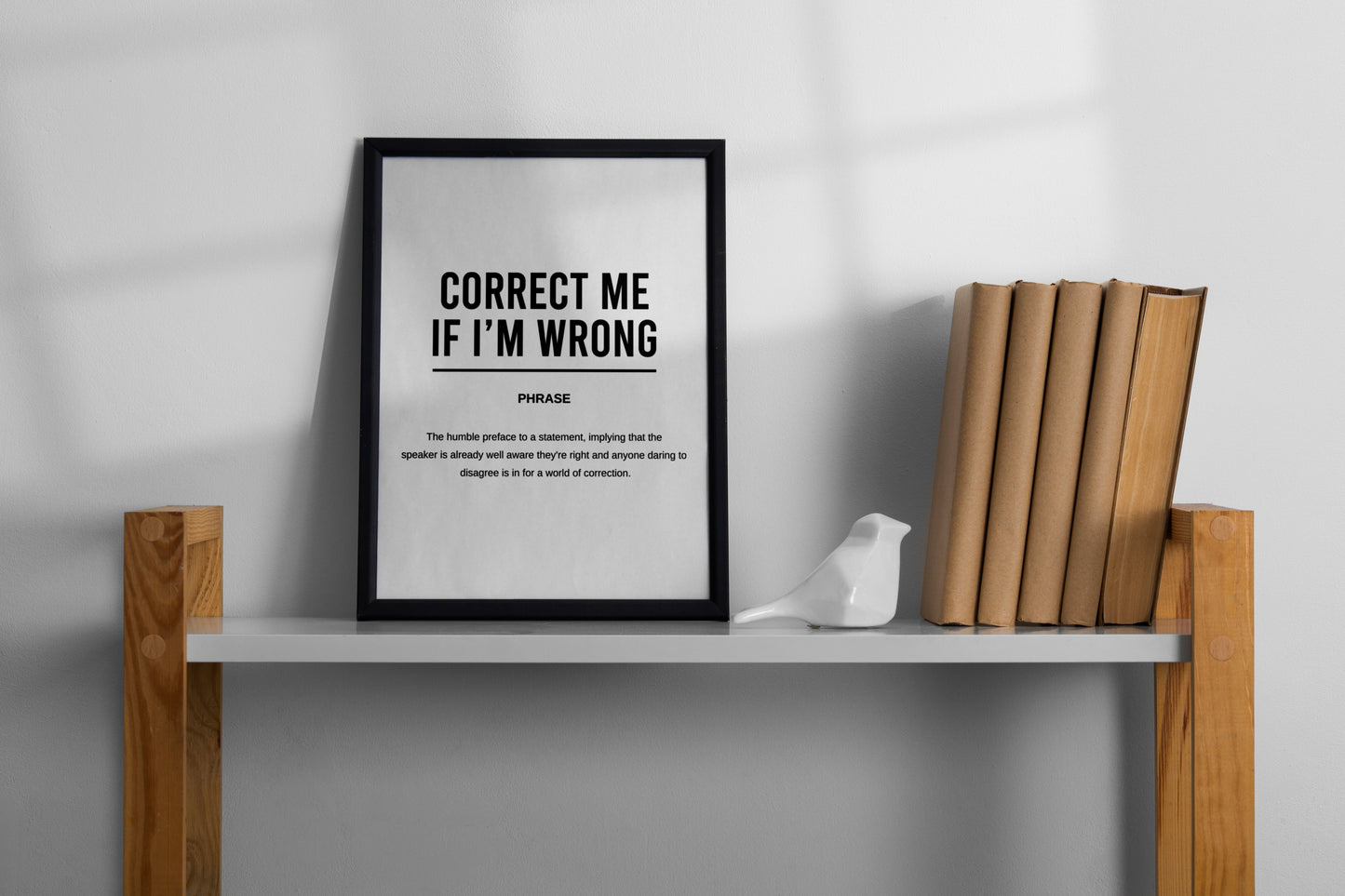 Correct Me If I'm Wrong Funny Definition Printable