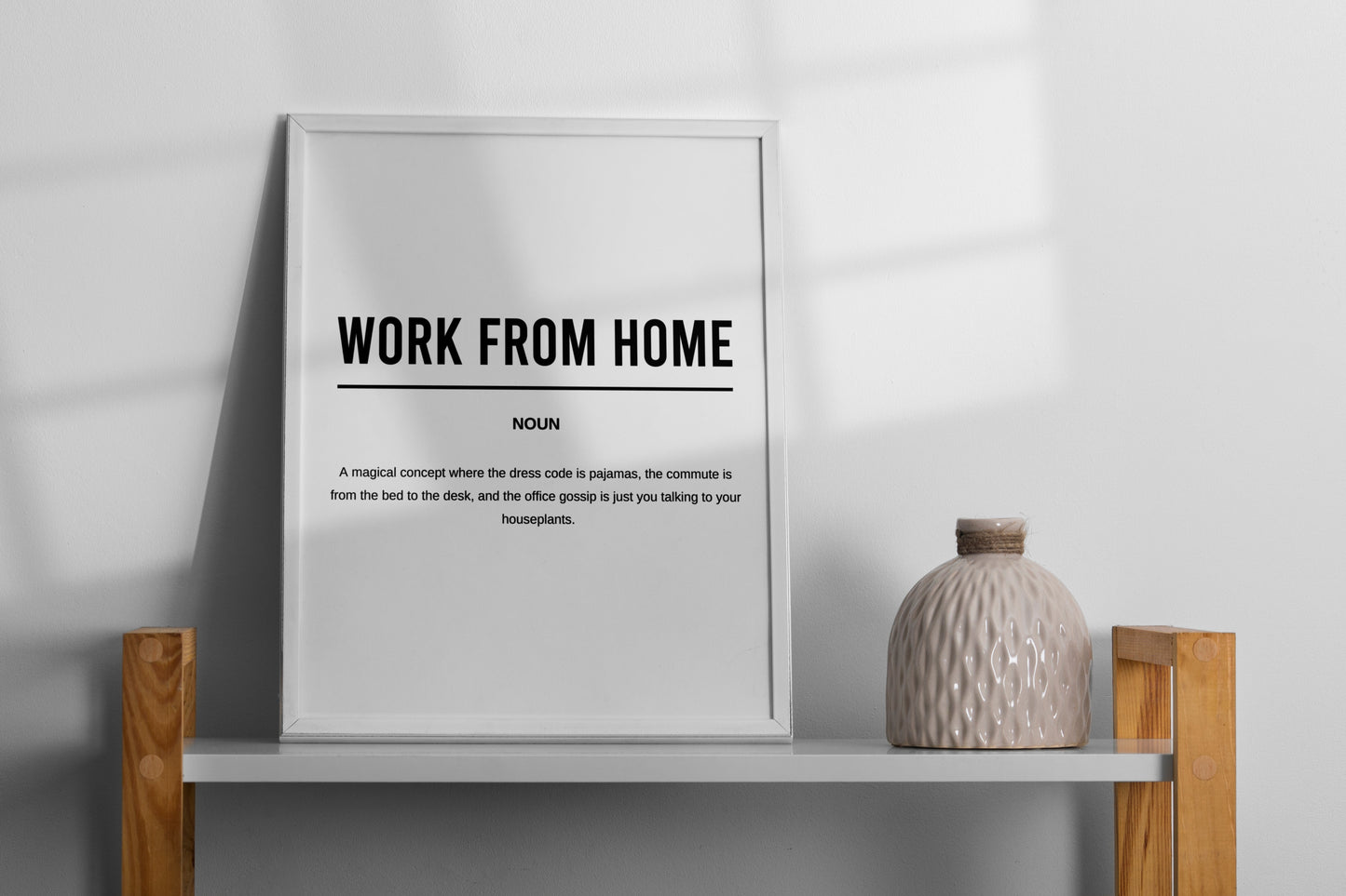 Work From Home Funny Definition Printable