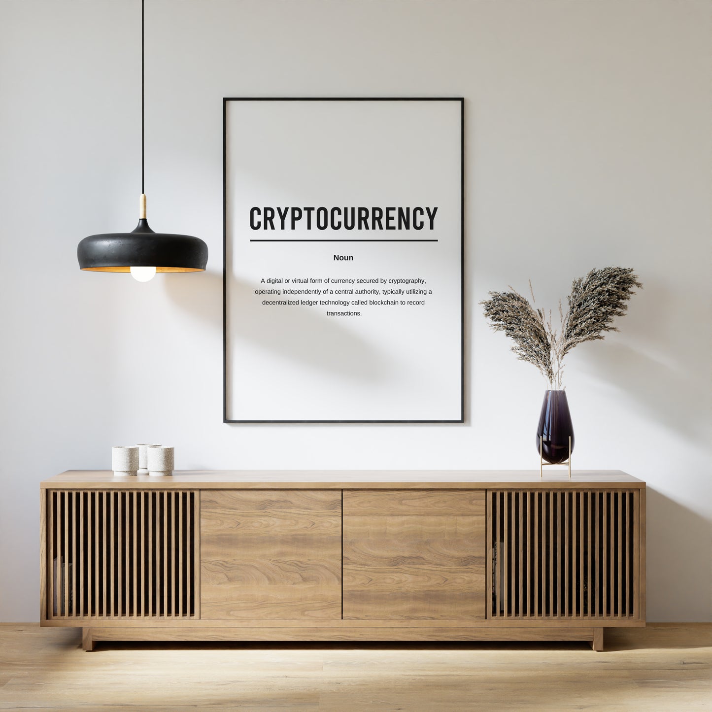 Set Of 6 Cryptocurrency Definition Printable Bundle Prints