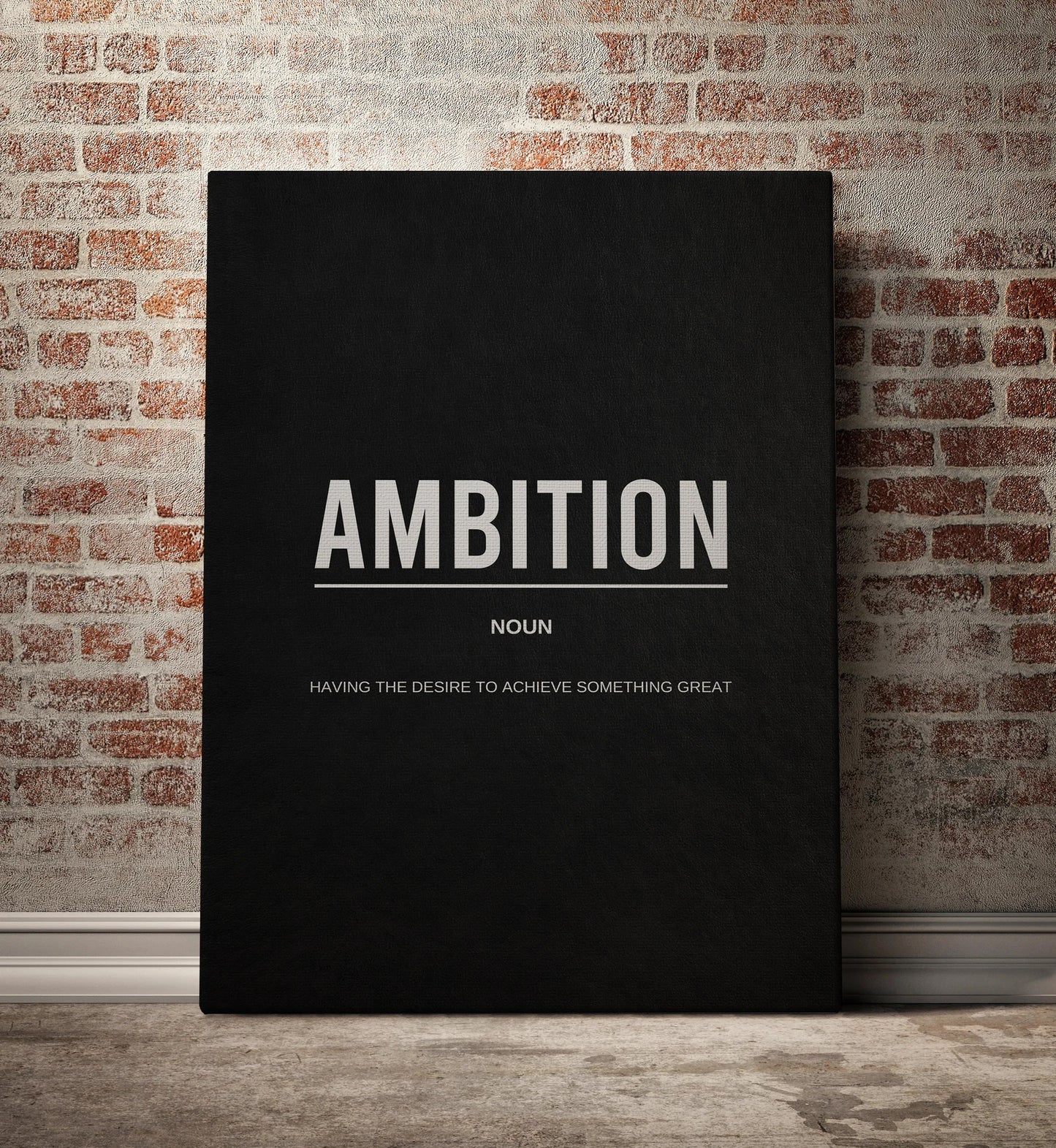 Set Of 6 Motivational Canvas Bundle