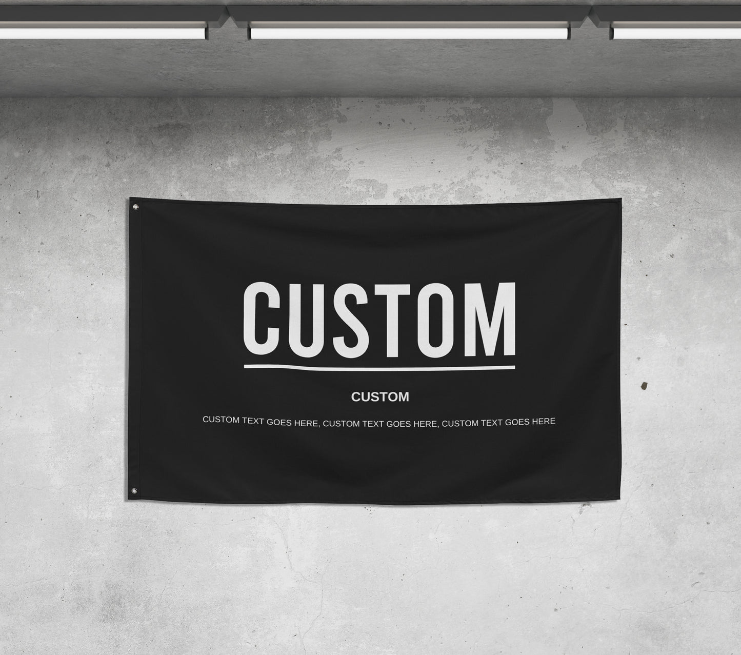 Custom Name Banner Flag