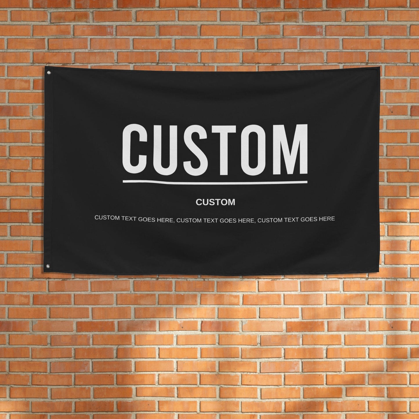 Custom Name Banner Flag