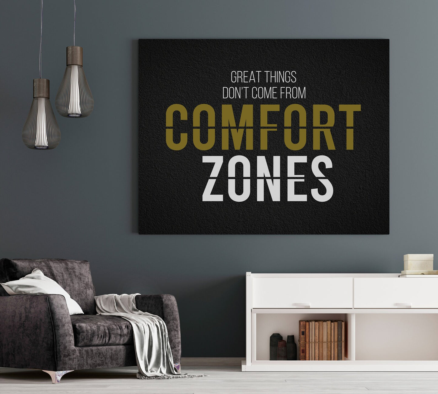 Set Of 3 Motivational Canvas Bundle