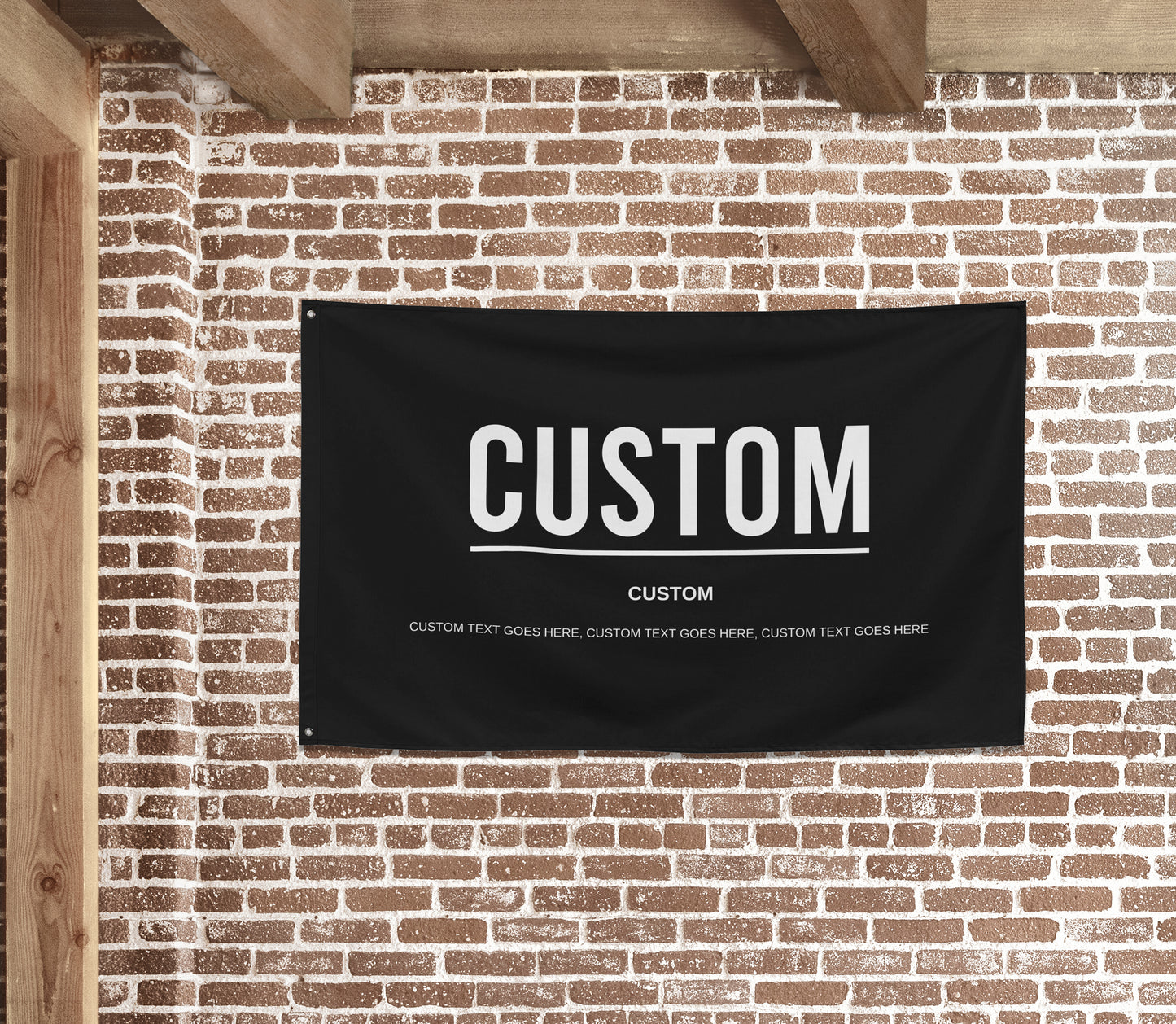 Custom Name Banner Flag