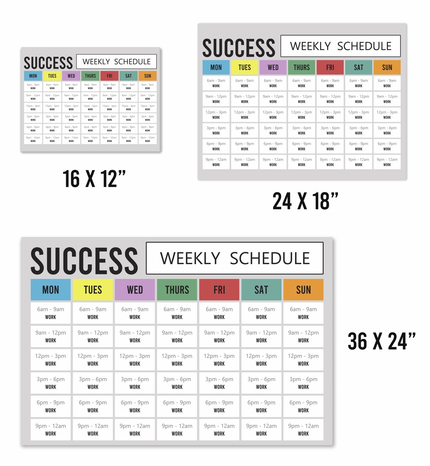 Success Schedule