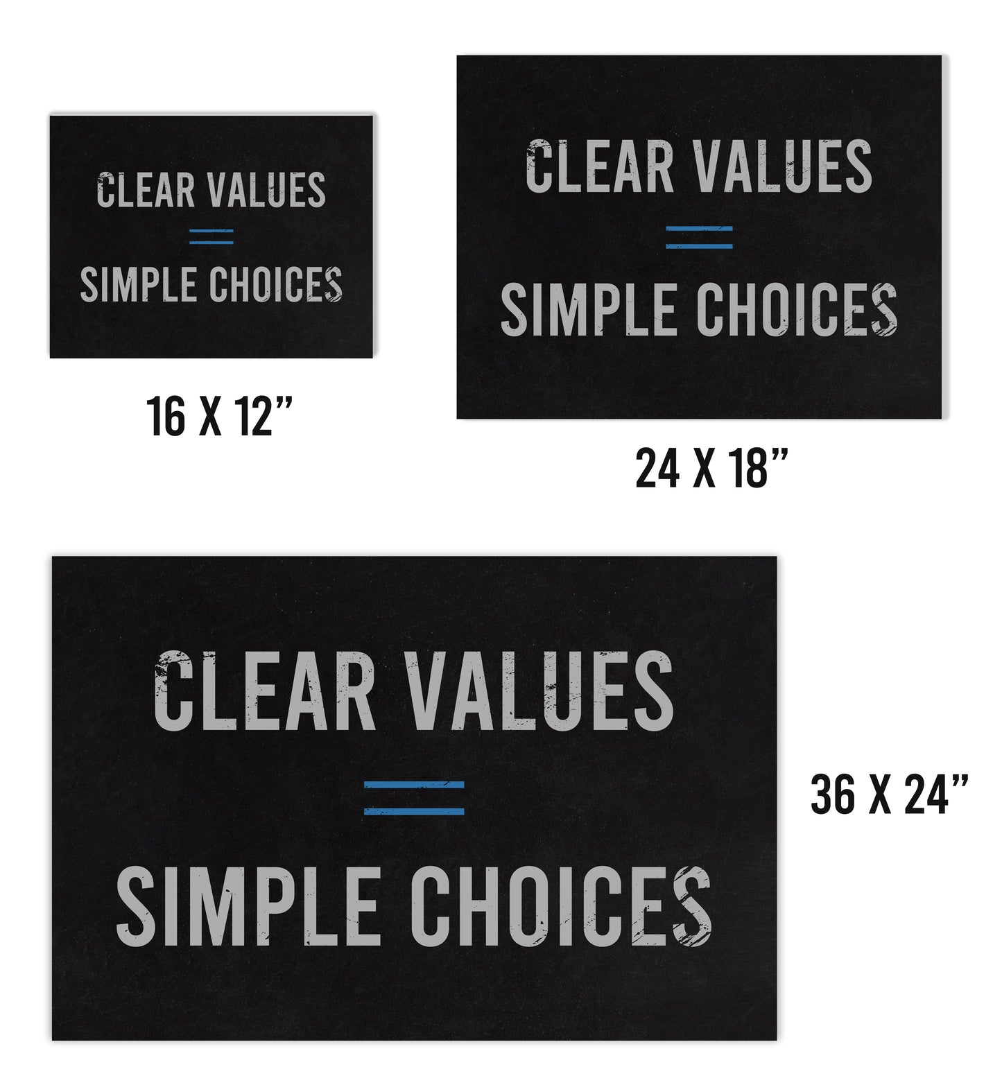 Clear Values = Simple Choices