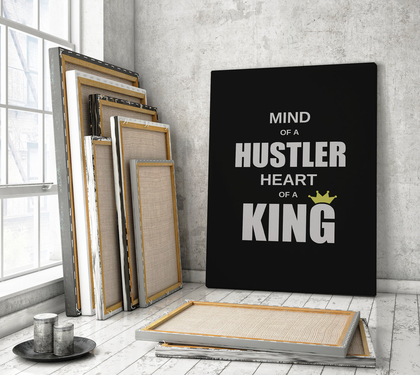 Mind Of A Hustler Heart Of A King