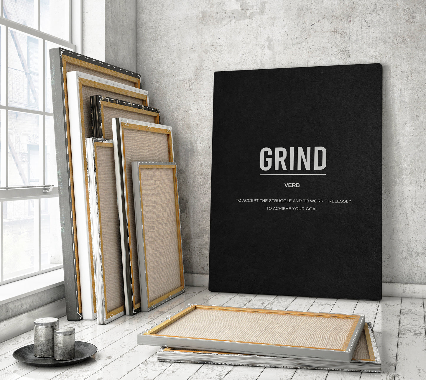 Grind - Verb