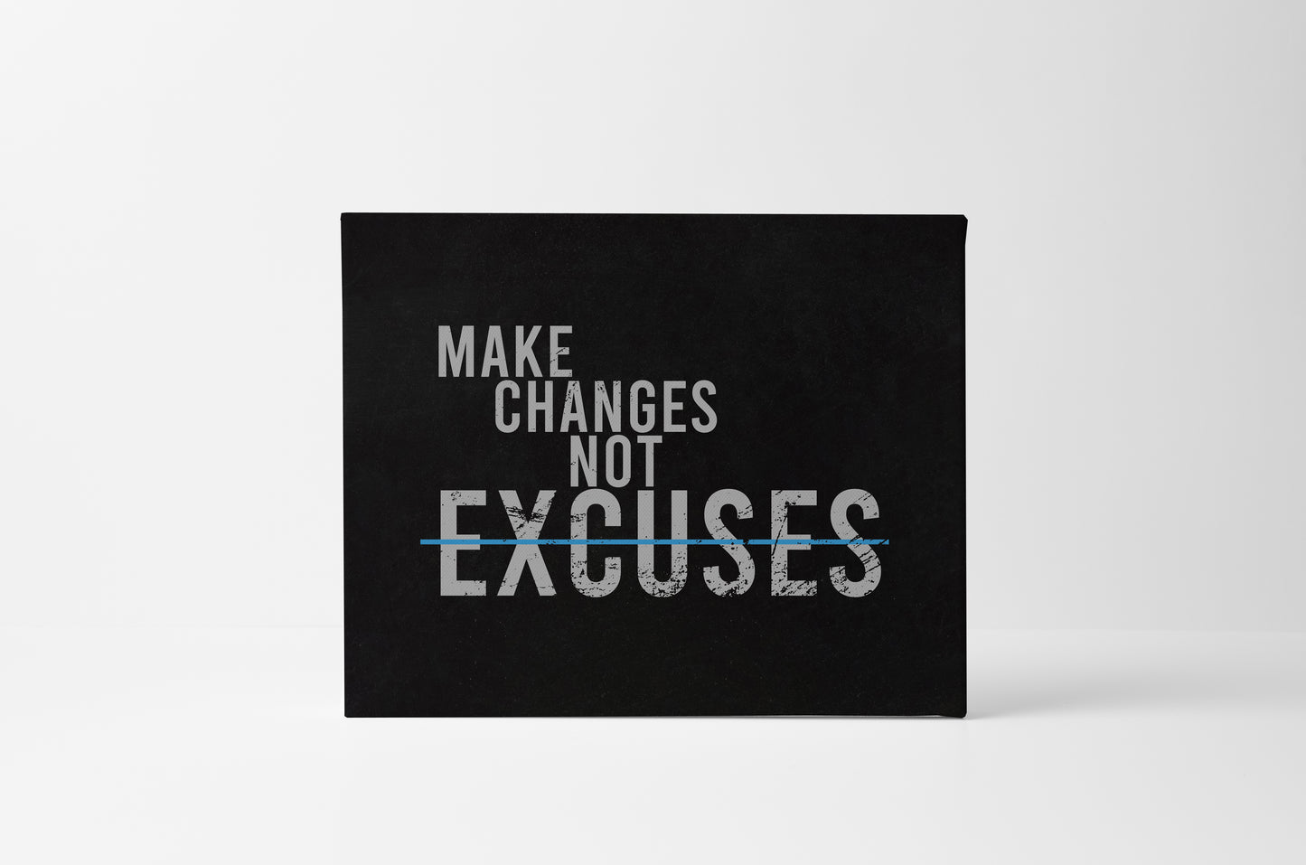 Make Changes  Not Excuses