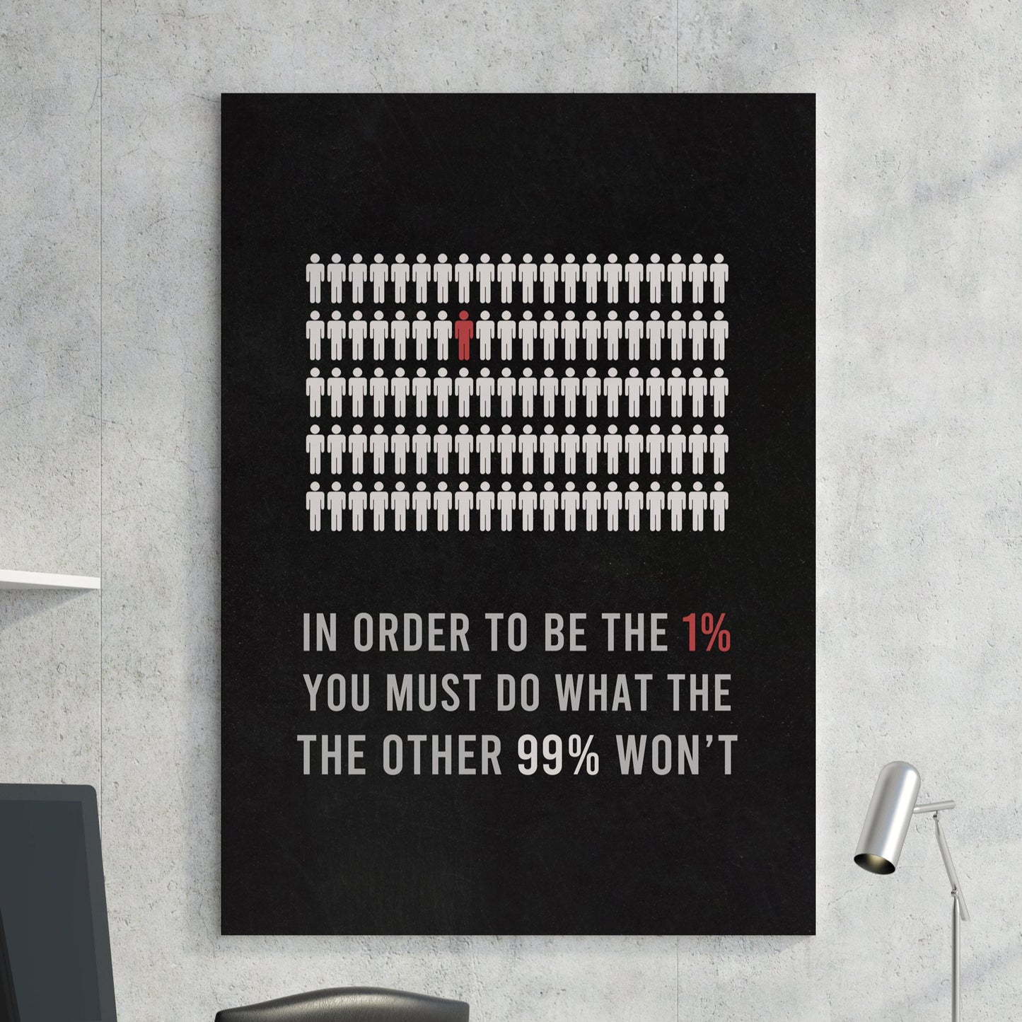 To Be The 1%