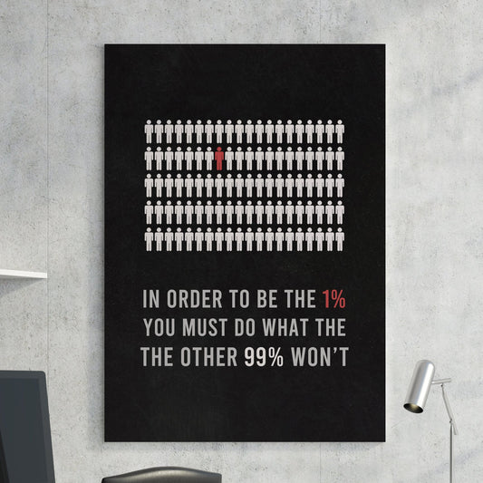 To Be The 1%