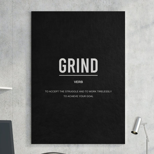 Grind - Verb