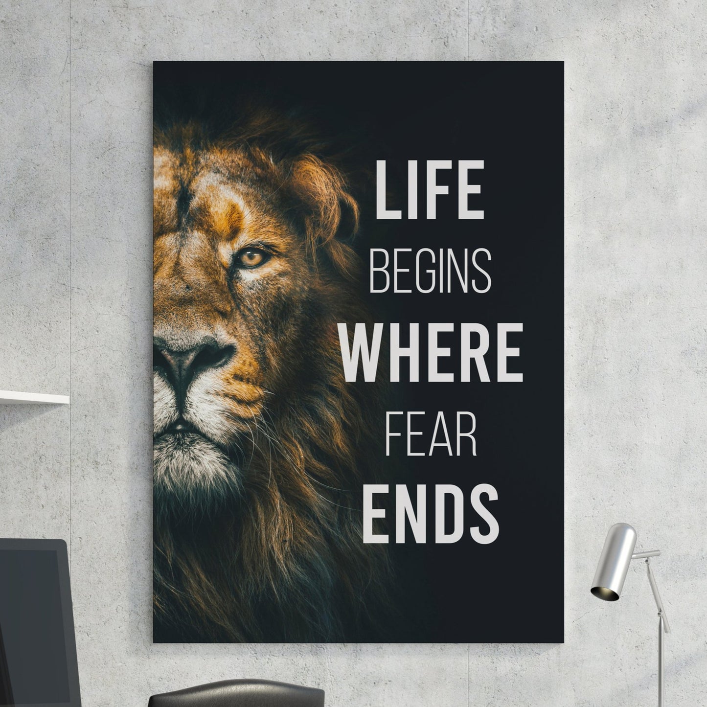 Life Begins Where Fear Ends