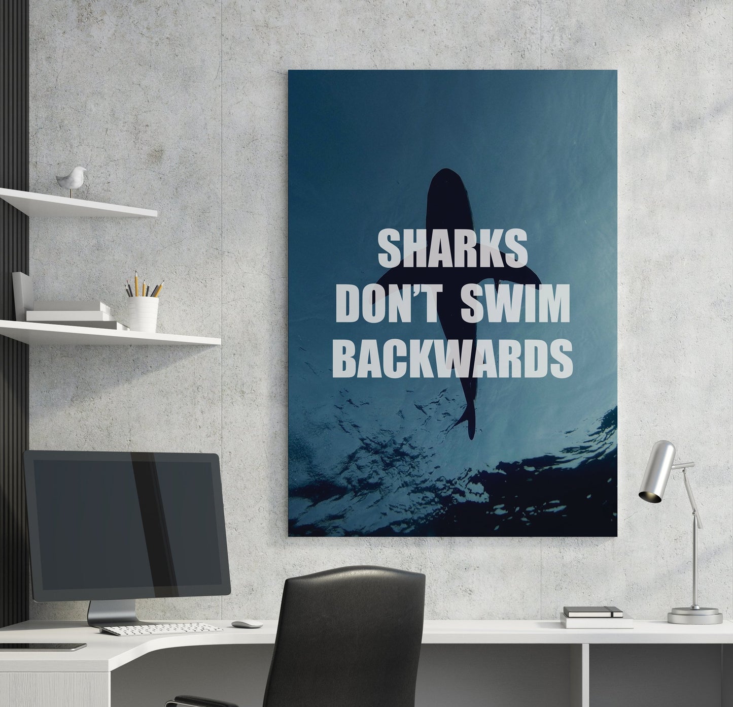 Sharks Don't Swim Backwards