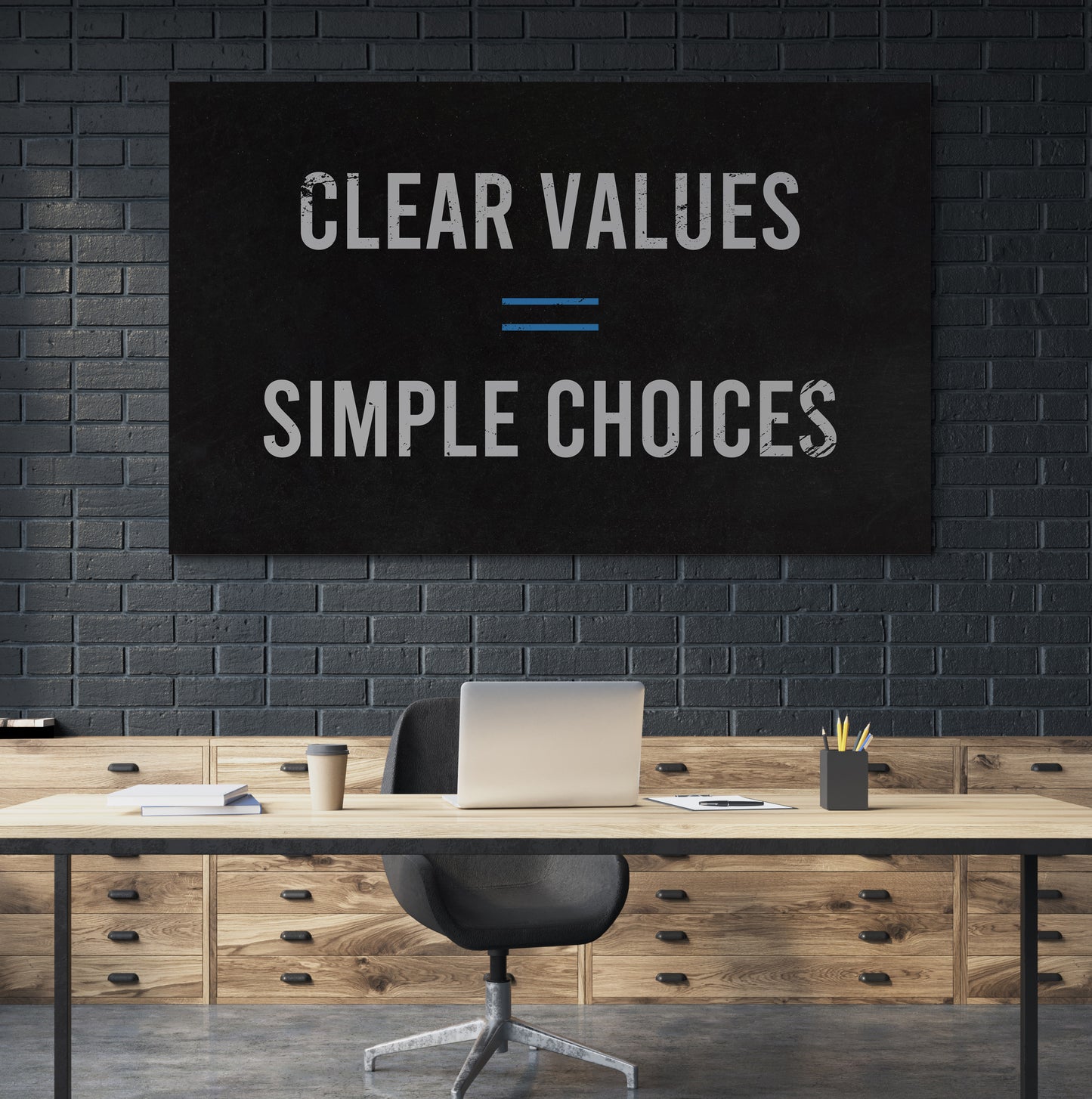 Clear Values = Simple Choices