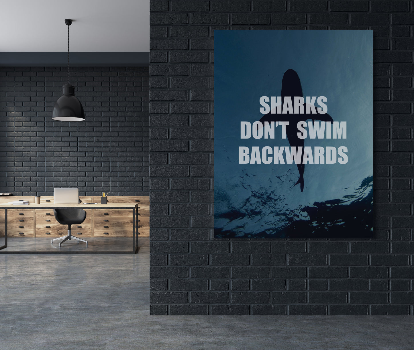 Sharks Don't Swim Backwards