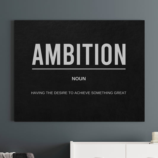 Ambition Noun