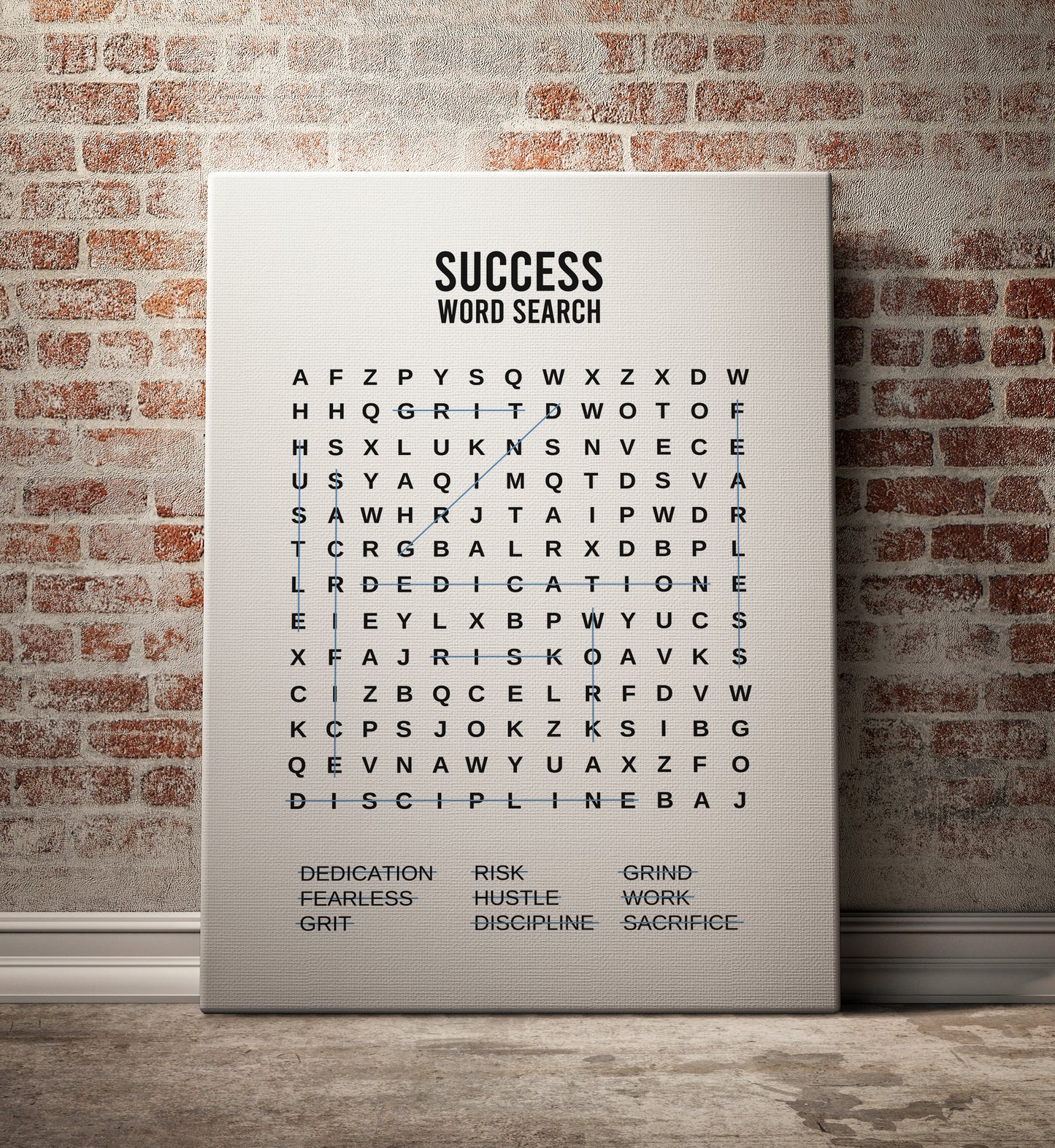 Success Word Search