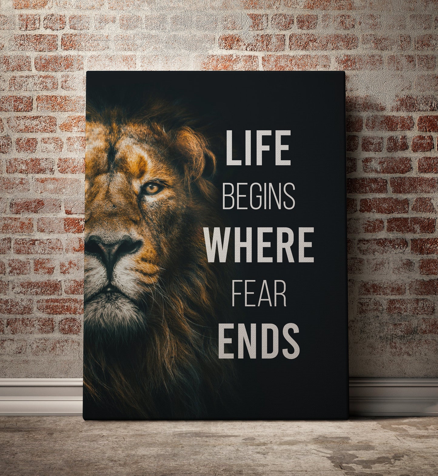 Life Begins Where Fear Ends