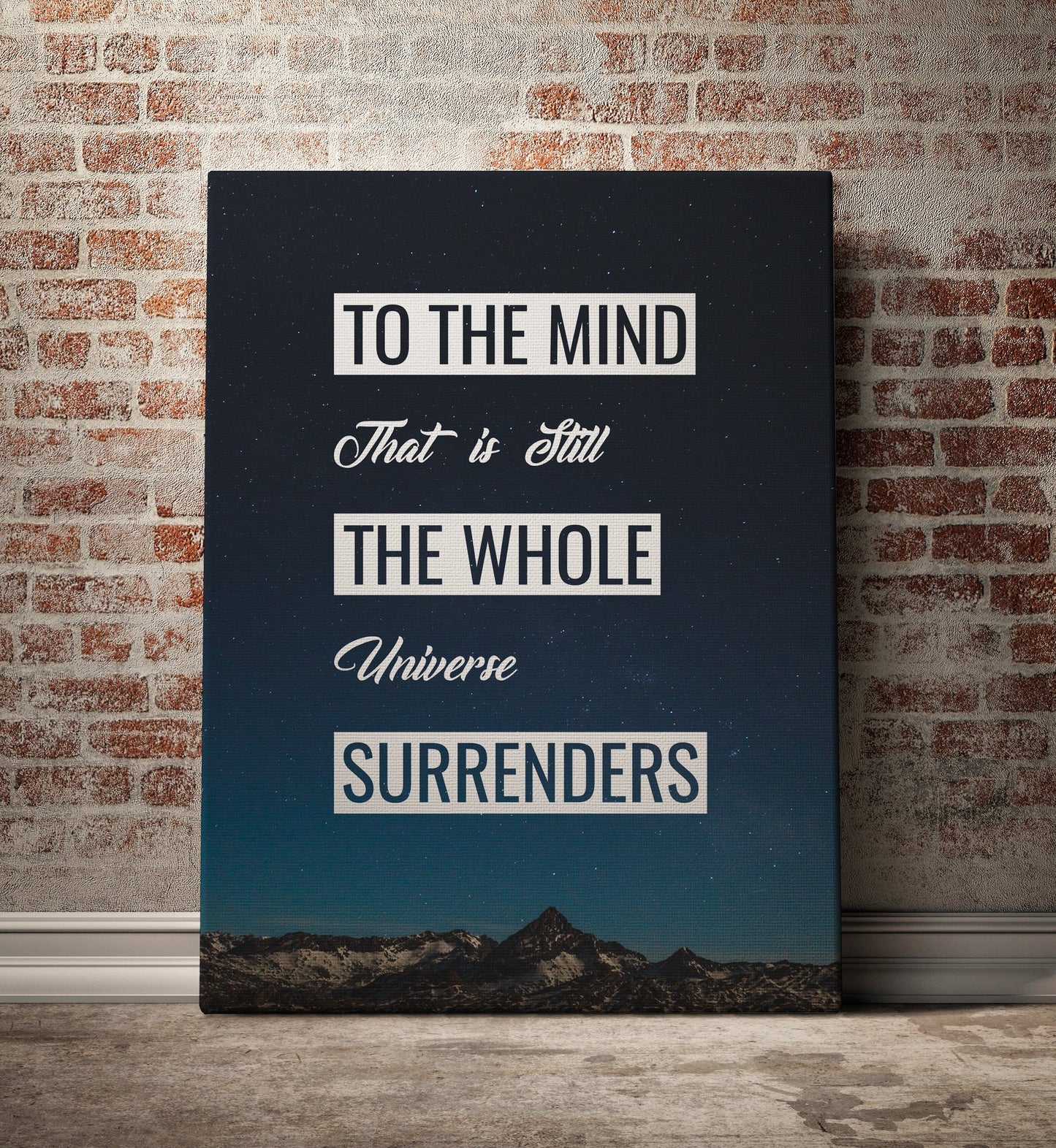 The Mind That Is Still