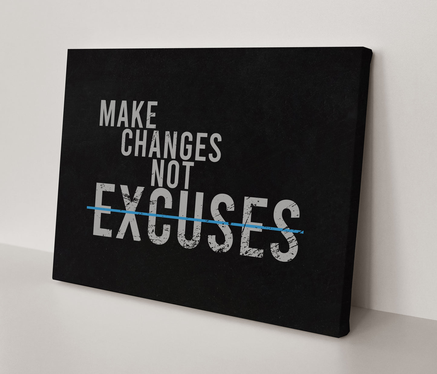 Make Changes  Not Excuses