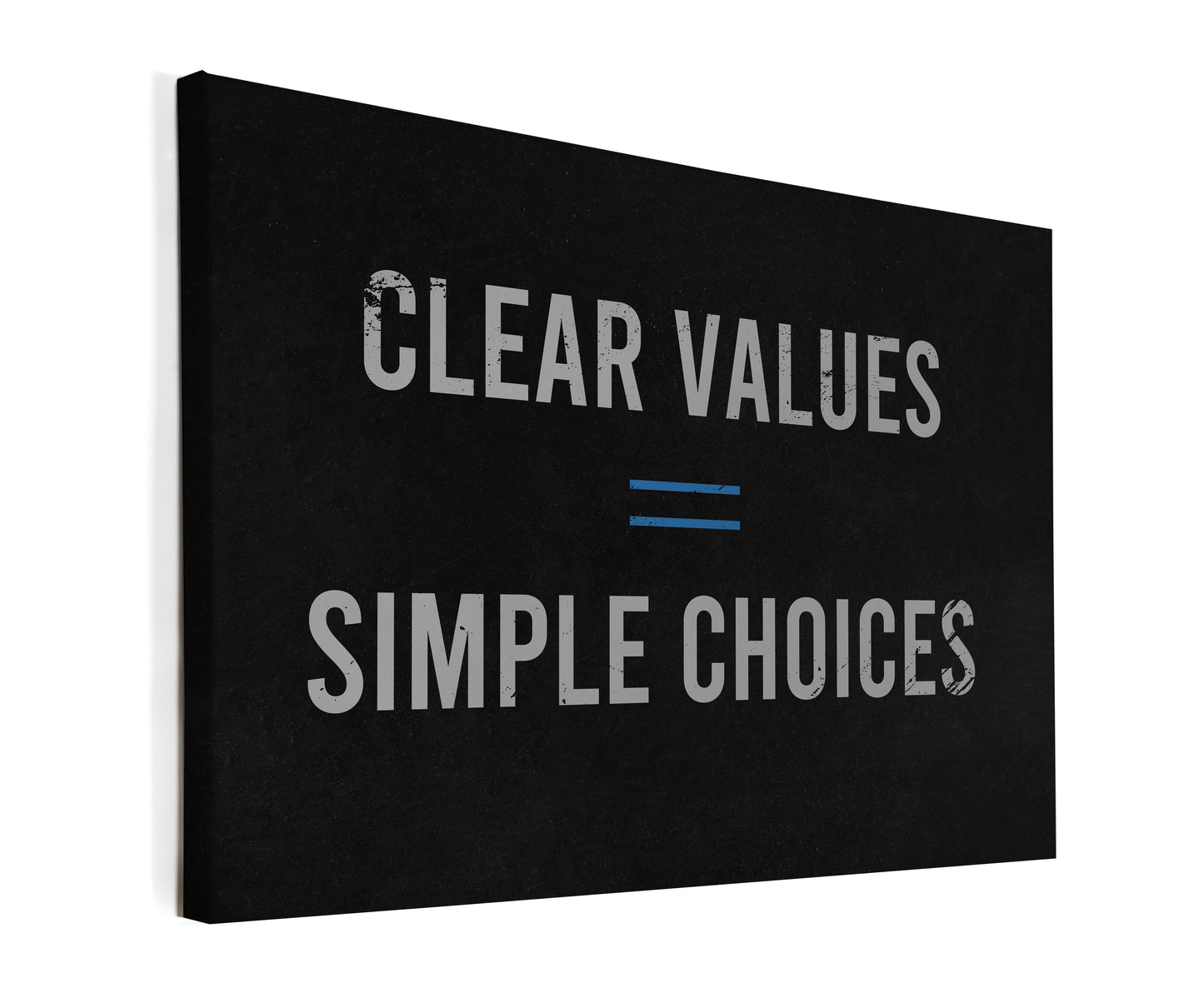 Clear Values = Simple Choices