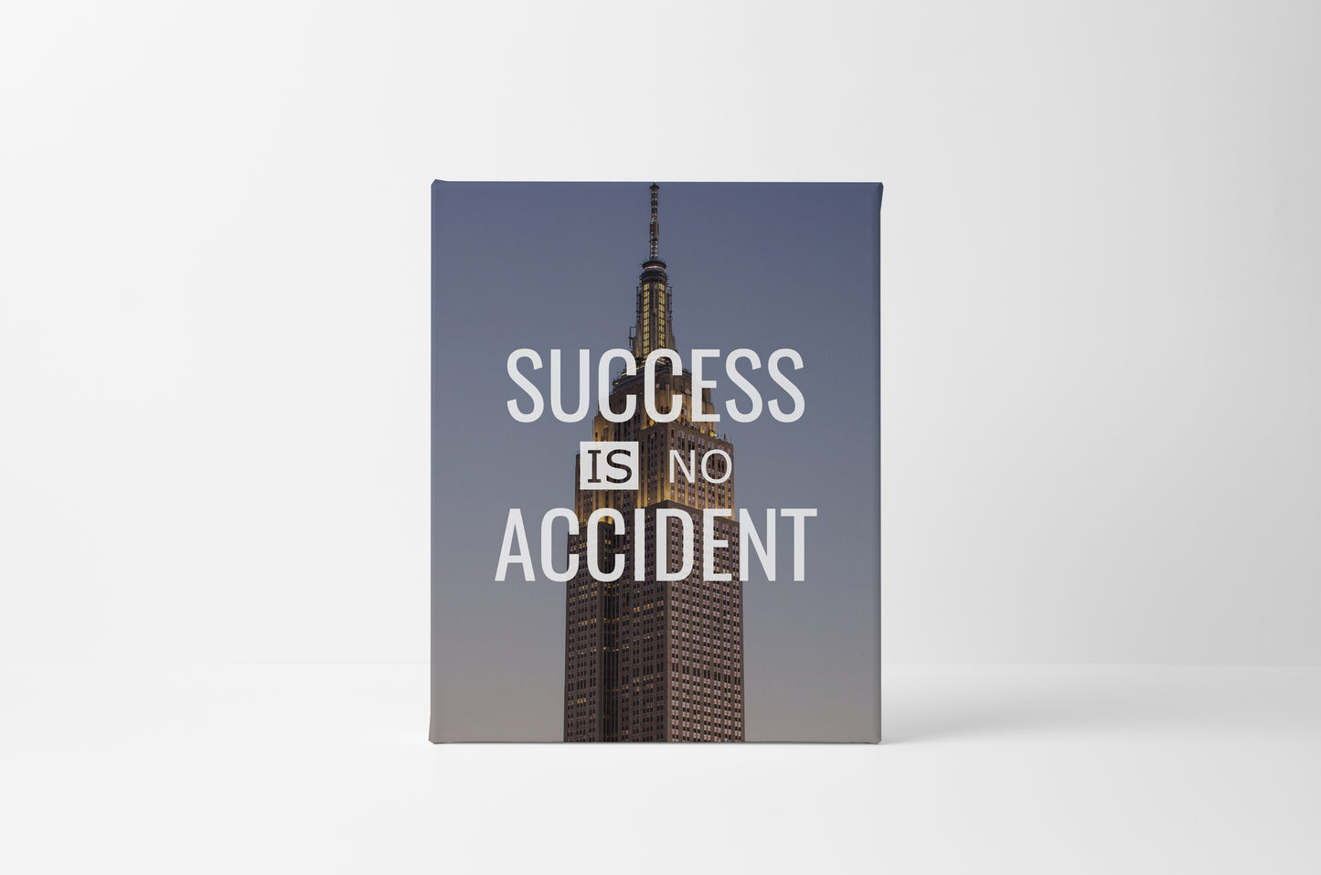 Success Is No Accident