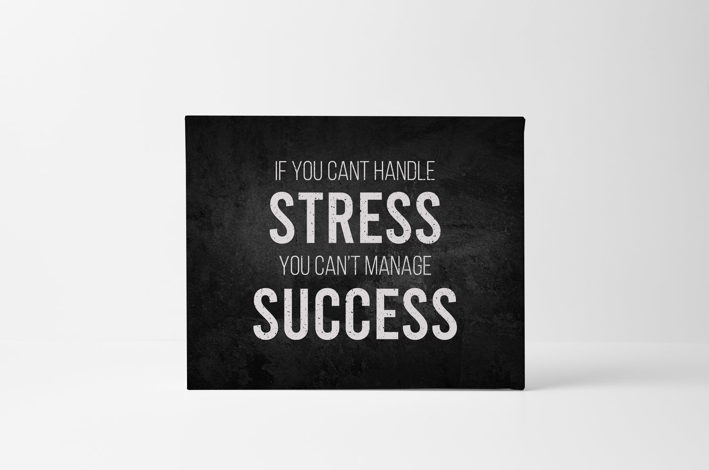 If You Can't Handle Stress, You Can't Manage Success