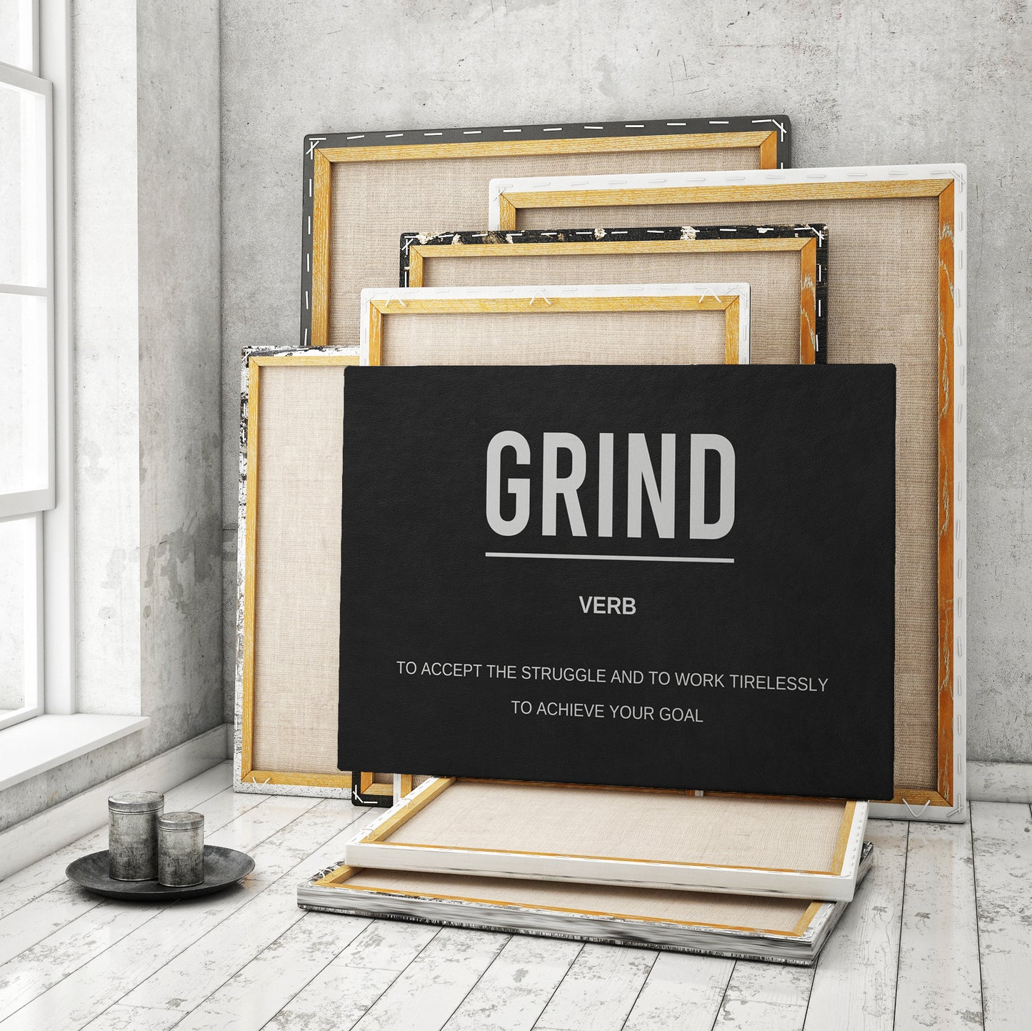 Grind - Verb