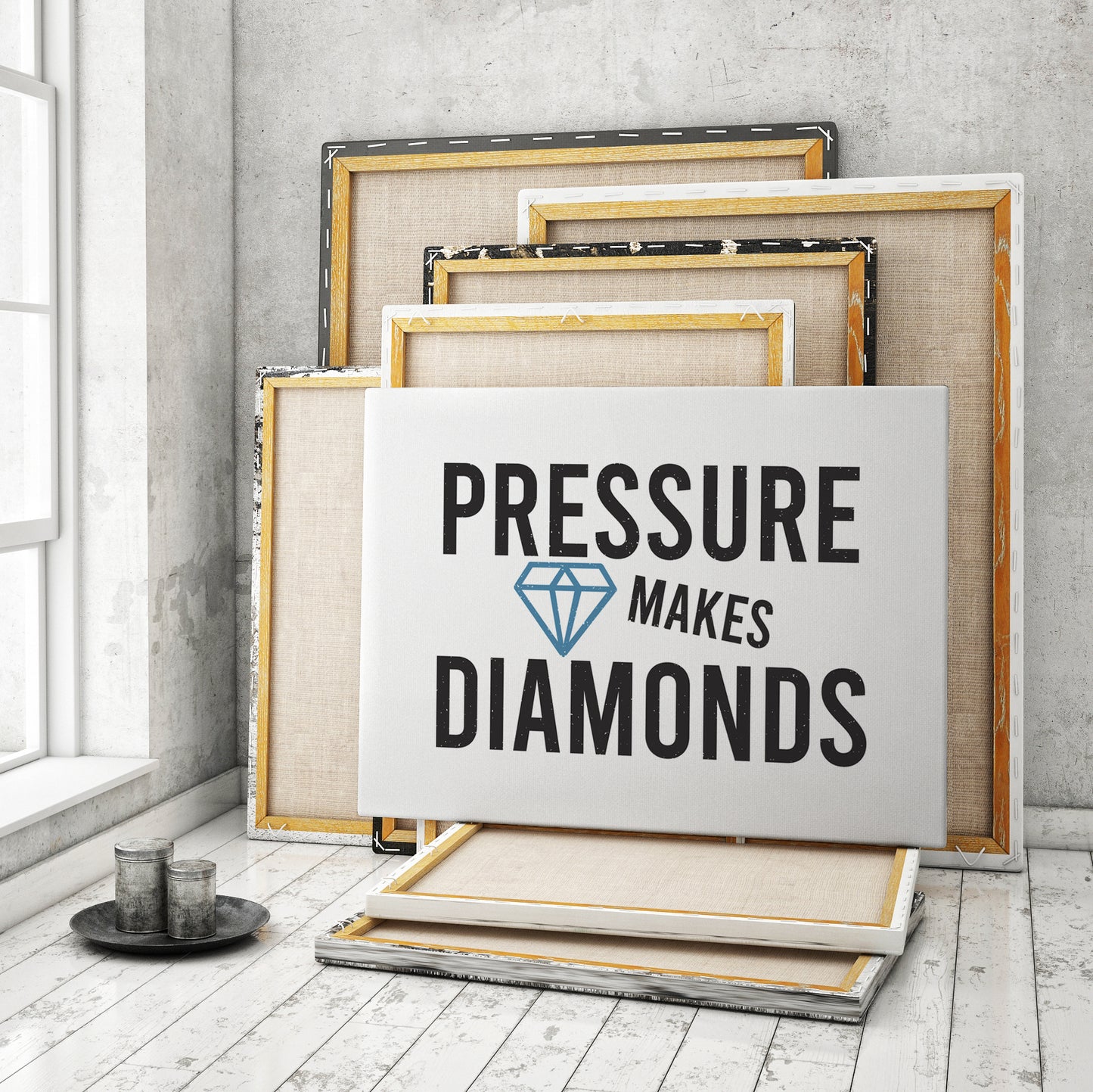 Pressure Makes Diamonds