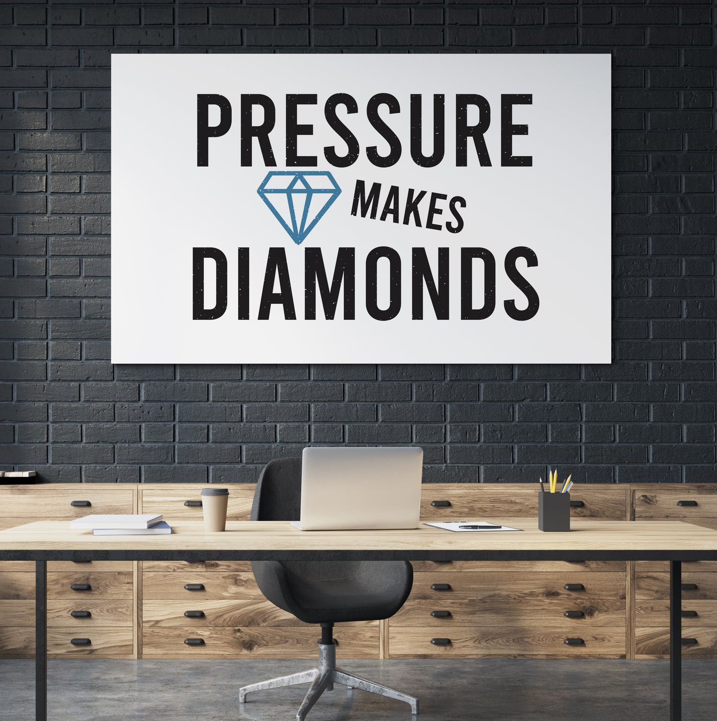 Pressure Makes Diamonds